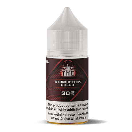 The Mushroom Cloud Salts - Strawberry Cream - Vapoureyes