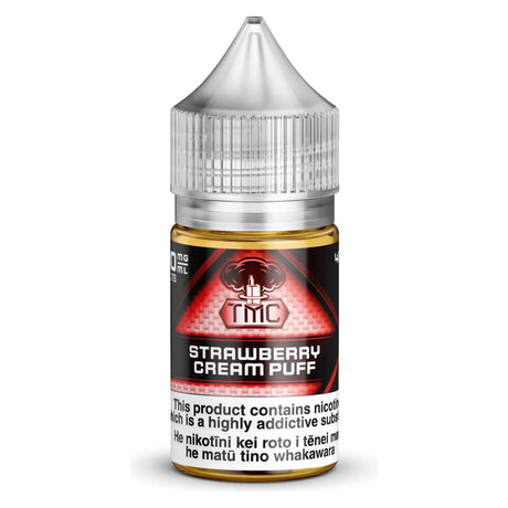 The Mushroom Cloud Salts - Strawberry Cream Puff - Vapoureyes