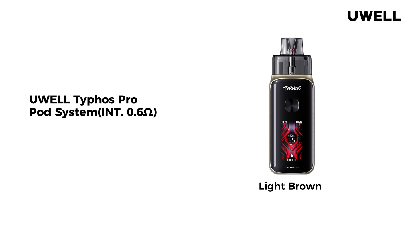 Uwell - Typhos Replacement Pods (2 Pack) - Vapoureyes
