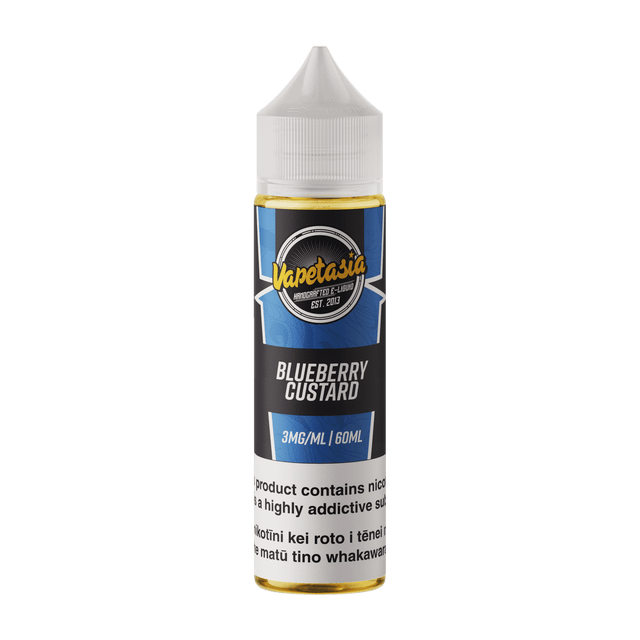 Vapetasia - Blueberry Custard - Vapoureyes