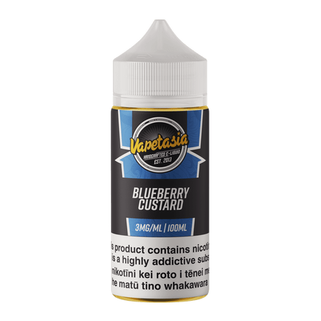 Vapetasia - Blueberry Custard - Vapoureyes