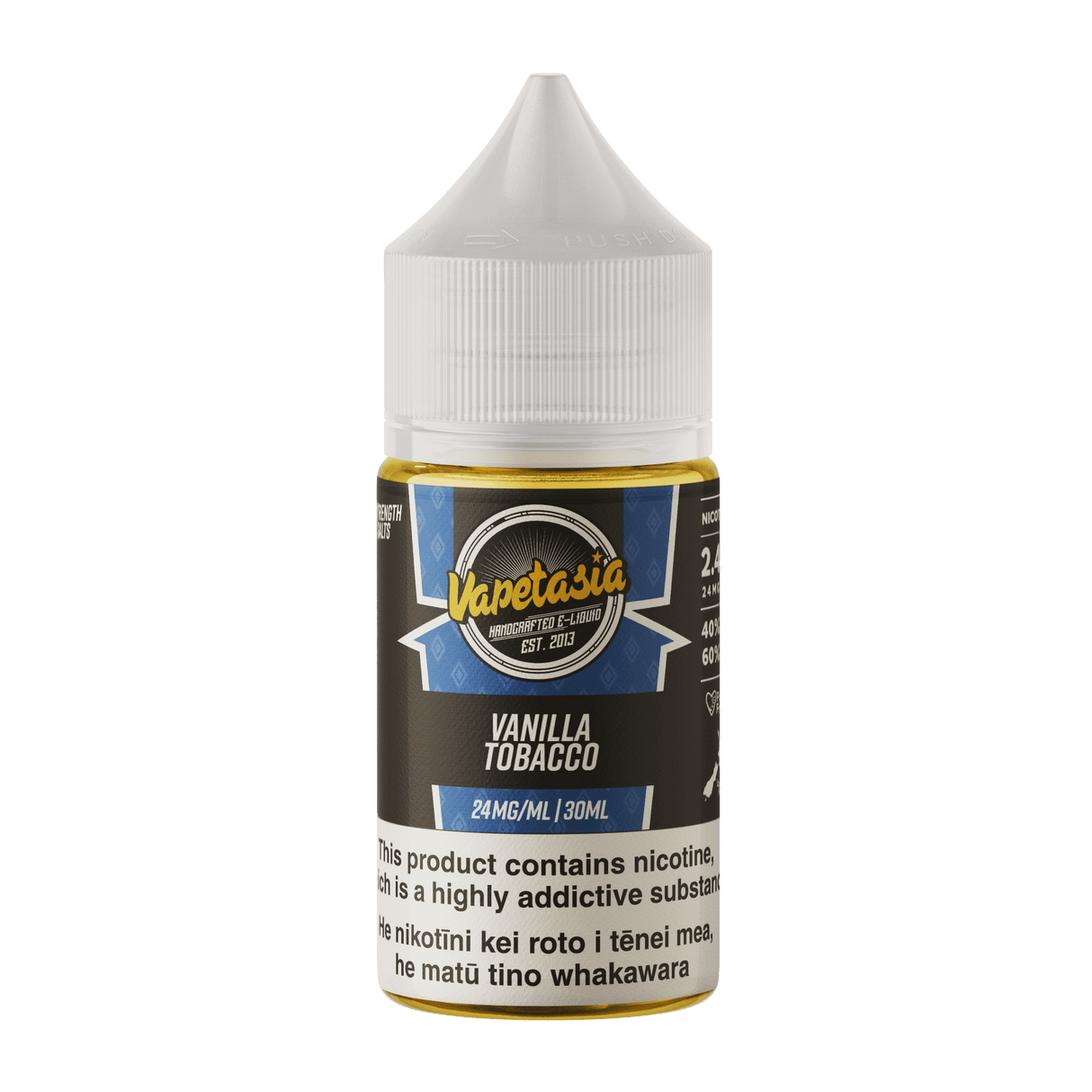 Vapetasia Salts - Vanilla Tobacco - Vapoureyes